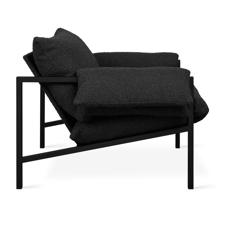 Fulton Lounge Chair - Gus* Modern - Chairs - Rosslyn Argent - HORNE