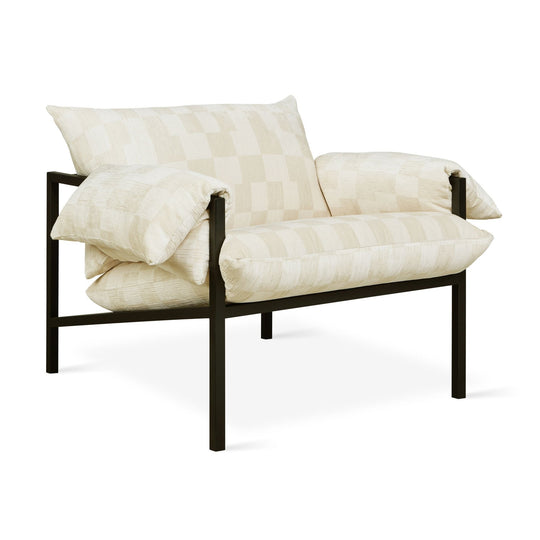 Fulton Lounge Chair - Gus* Modern - Chairs - Mosaic Shell - HORNE