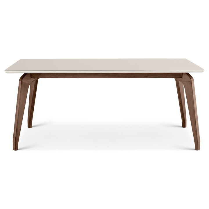 Giane Dining Table - Urbia Tables - Off White Nogal - Small - HORNE