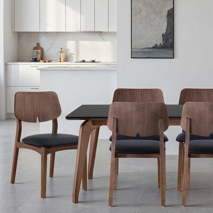 Giane Dining Table - Urbia Tables - Off White Nogal - Large - HORNE