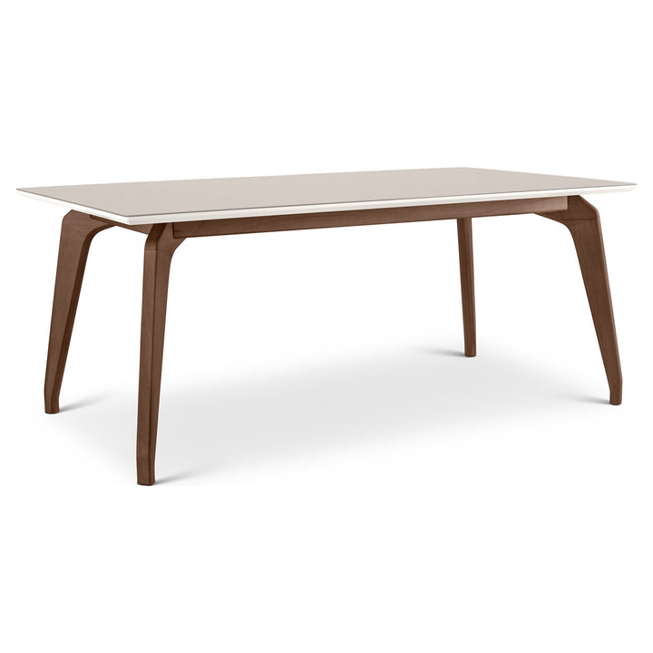 Giane Dining Table - Urbia Tables - Off White Nogal - Large - HORNE