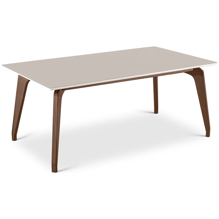 Giane Dining Table - Urbia Tables - Off White Nogal - Large - HORNE