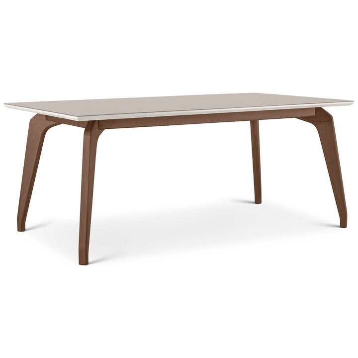 Giane Dining Table - Urbia Tables - Off White Nogal - Large - HORNE