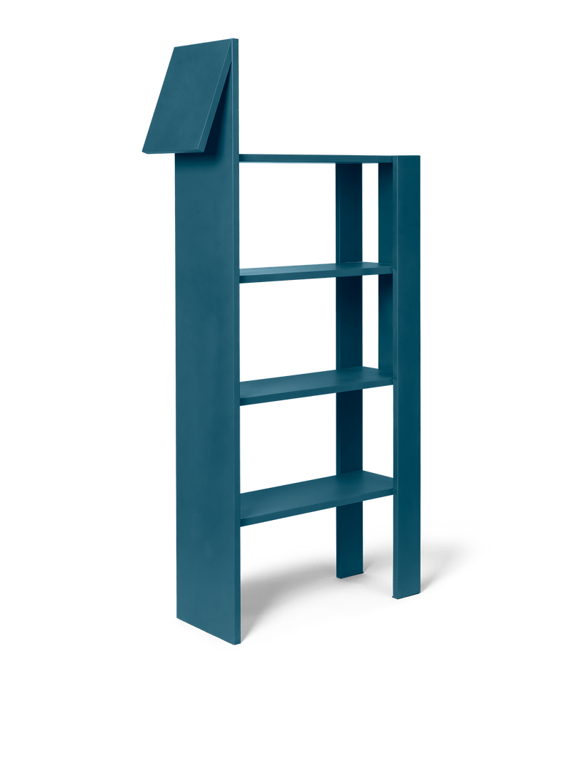 Giraffe Bookcase - Ferm Living Shelving - Poppy Red - HORNE