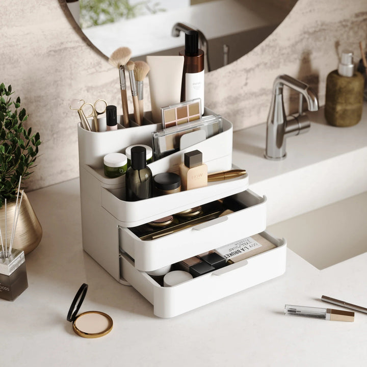 Glam Cosmetic Organizer Large - Umbra Storage + Organization - HORNE