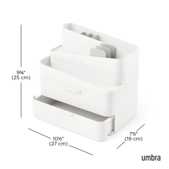 Glam Cosmetic Organizer Large - Umbra Storage + Organization - HORNE