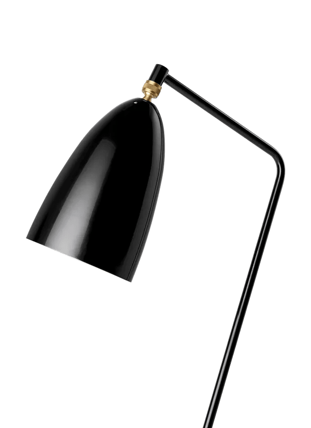 Gräshoppa Floor Lamp - Gubi Floor Lamps - Alabaster White Glossy - HORNE