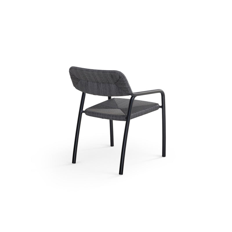 Granelli Arm Chair - BETACO Chairs - Black - HORNE