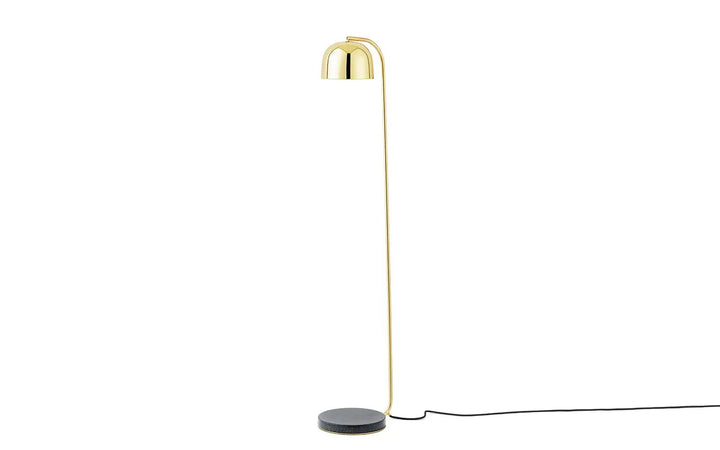 Grant Floor Lamp - Normann Copenhagen Floor Lamps - Brass - HORNE
