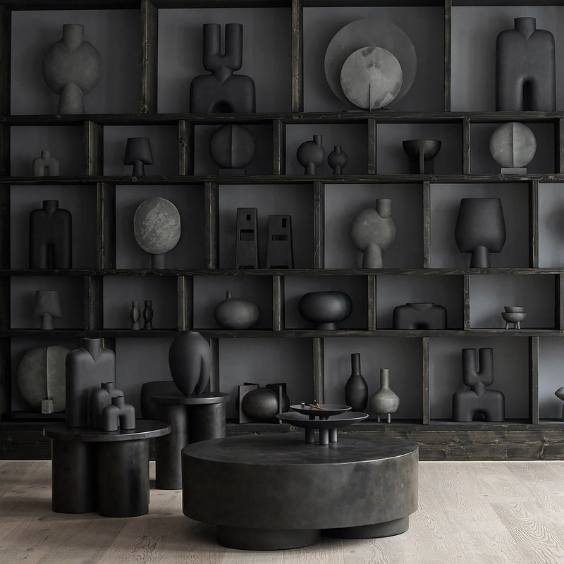 Guggenheim Vase - 101 Copenhagen Vases - Big - Dark Grey - HORNE