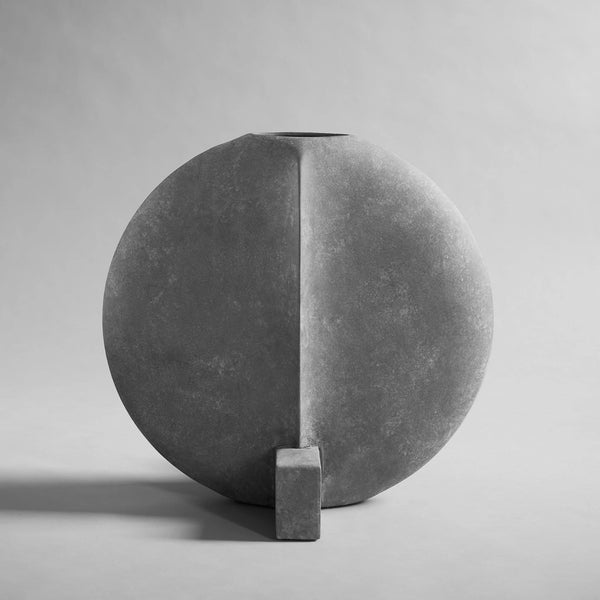 Guggenheim Vase - 101 Copenhagen Vases - Big - Dark Grey - HORNE