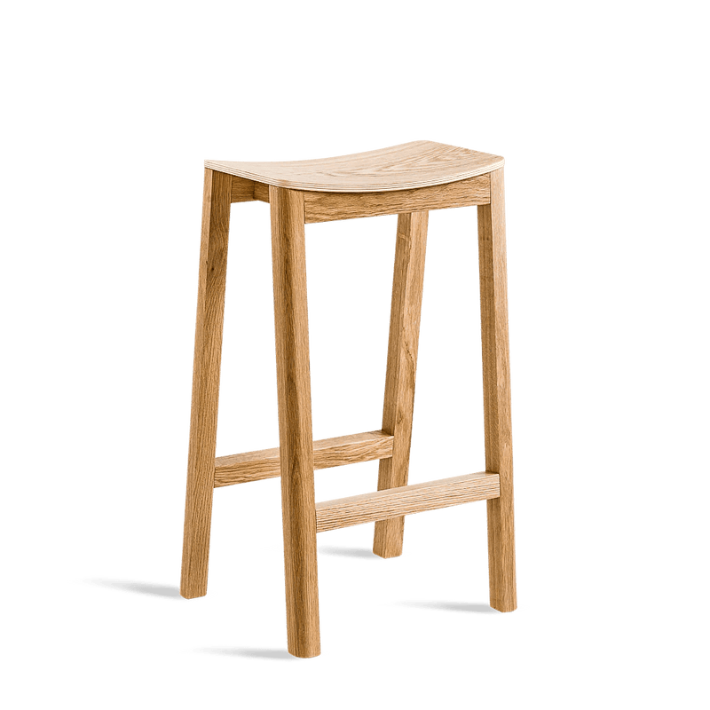 Halikko Bar Stool - Made By Choice Chairs - 25in - Black - HORNE