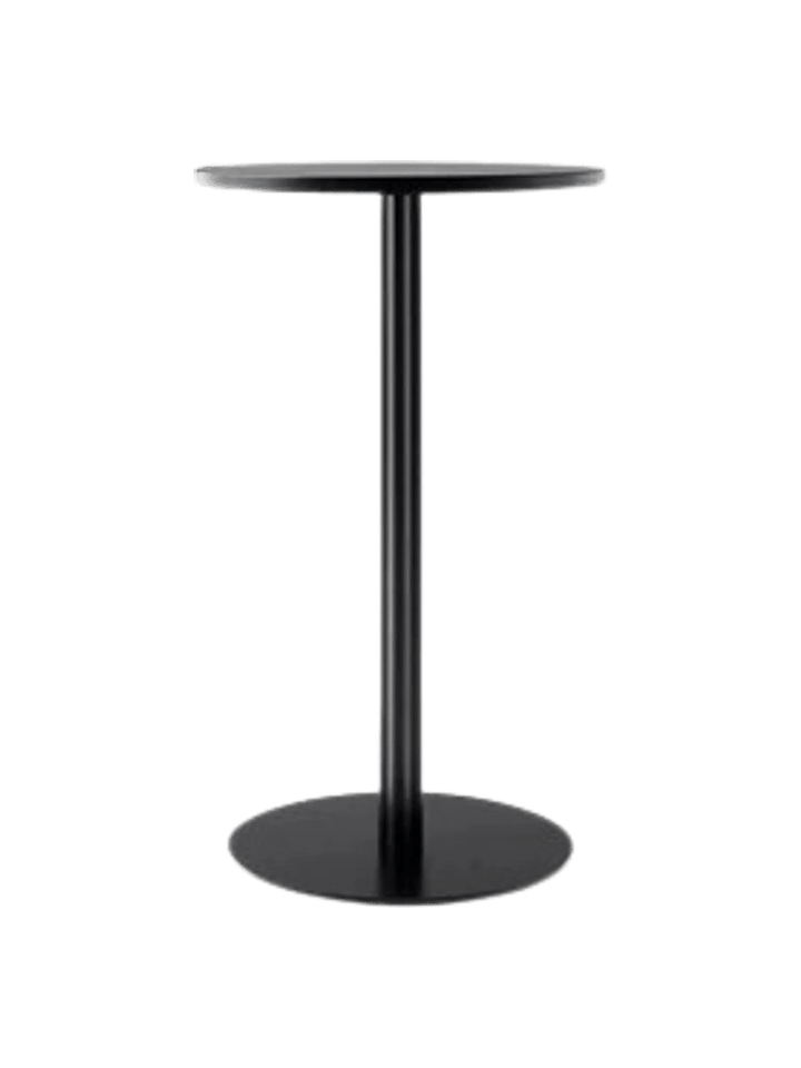 Harbour Column Counter Table - Audo Copenhagen Tables + Desks - Round base - Ø: 23.6 in - Black Oak - HORNE