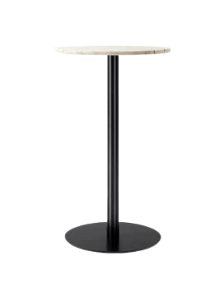 Harbour Column Counter Table - Audo Copenhagen Tables + Desks - Round base - Ø: 23.6 in - Estremoz Marble - HORNE