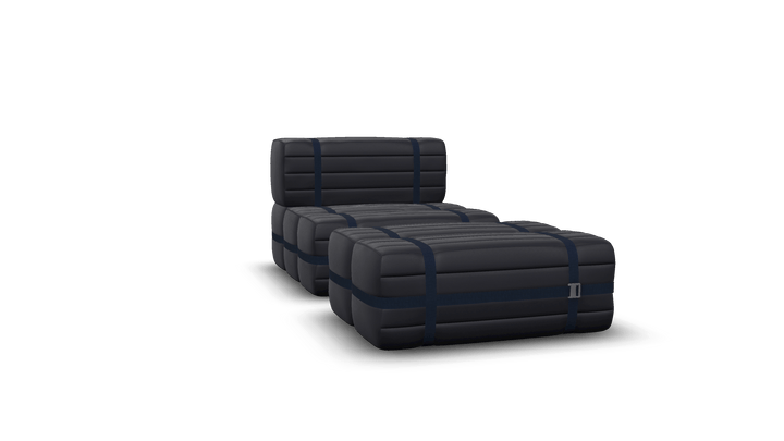 Haybale Lounge Chair with Footstool - Moooi Stools + Benches + Ottomans - Spectrum Adria 30137 - HORNE