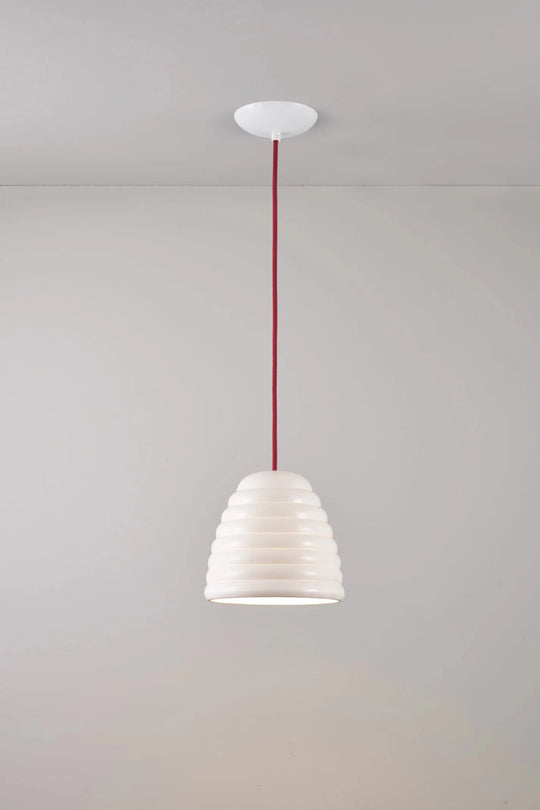 Hector Bibendum Pendant - Medium - Original BTC Pendants - Red Cable - HORNE