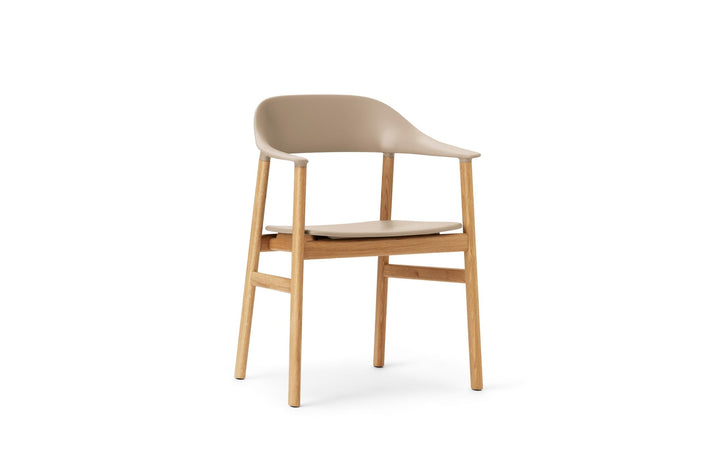 Herit Armchair - Normann Copenhagen Dining Chairs - Herit Armchair Oak - Sand - HORNE