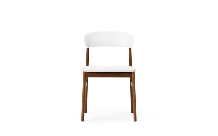 Herit Chair Upholstery - Normann Copenhagen Dining Chairs - Herit Chair Upholstery Smoked Oak - Remix White - HORNE