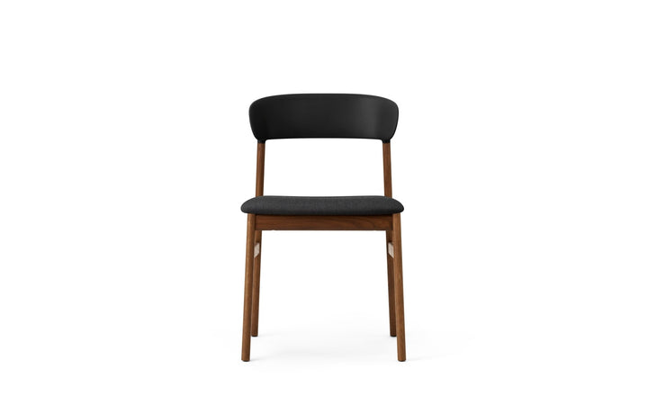 Herit Chair Upholstery - Normann Copenhagen Dining Chairs - Herit Chair Upholstery Smoked Oak - Remix White - HORNE