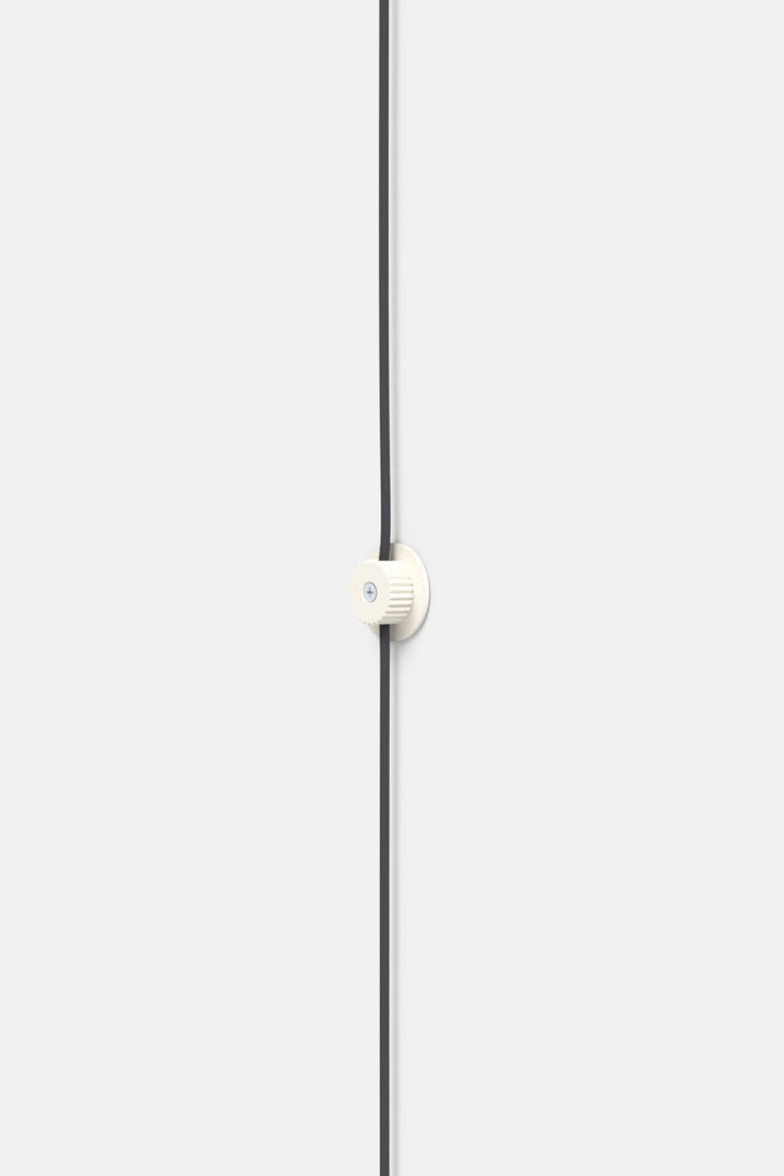Hoist Pendant Plug - In - Small Glass Diffuser - Small Shade - RBW Lighting - Matte Black - Matte Black - 2700K (warm white) - HORNE