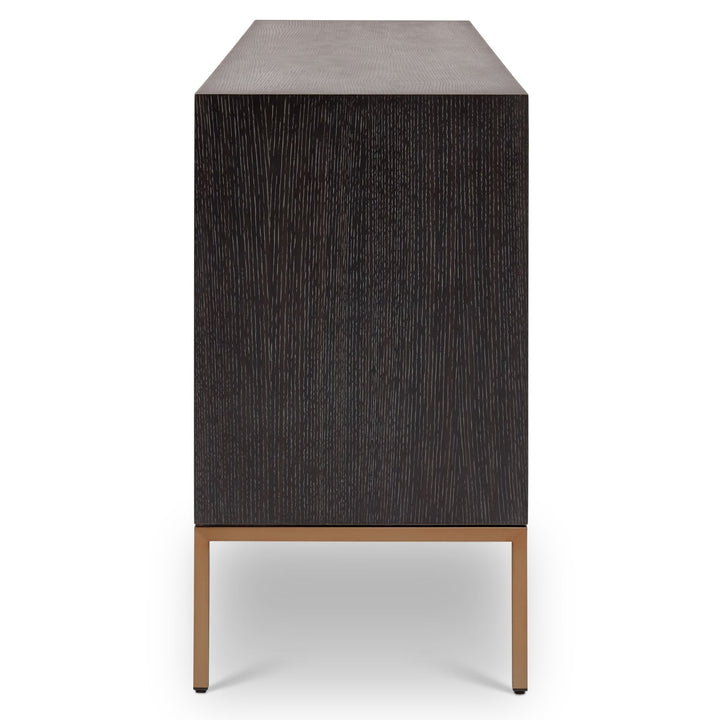 Holly Buffet - Urbia Dressers - Charcoal - Brass - HORNE