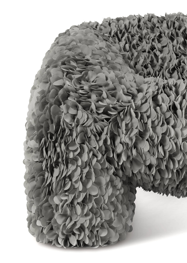 Hortensia Armchair - Moooi Chairs - Hortensia Armchair Petal Grey - HORNE