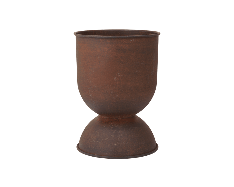 Hourglass Pot - Small - Ferm Living Office Accessories - Aluminium - HORNE