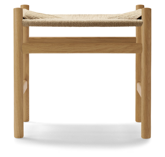 CH53 Footstool - Oiled Oak