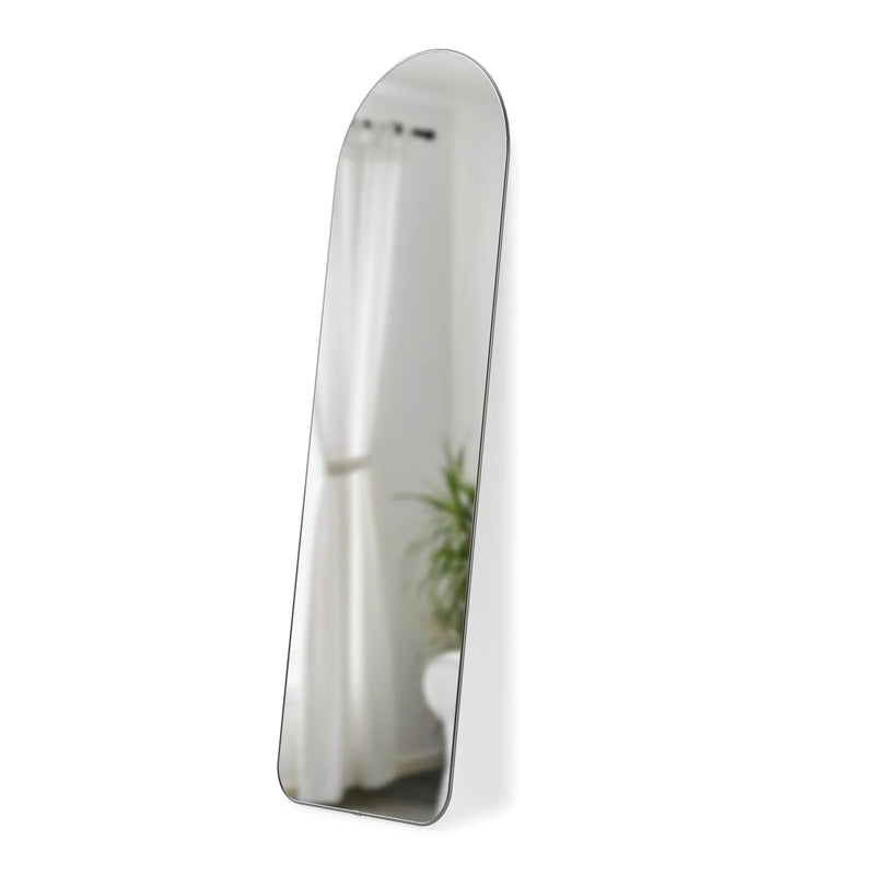 Hubba Arched Leaning & Wall Mirror - Umbra Mirrors - Brass - HORNE