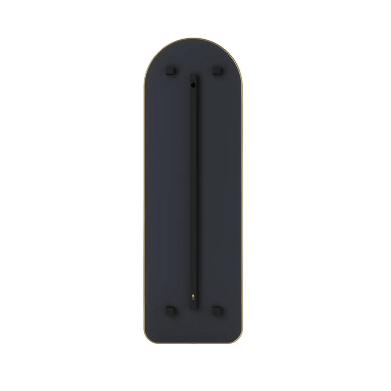 Hubba Arched Leaning & Wall Mirror - Umbra Mirrors - Brass - HORNE