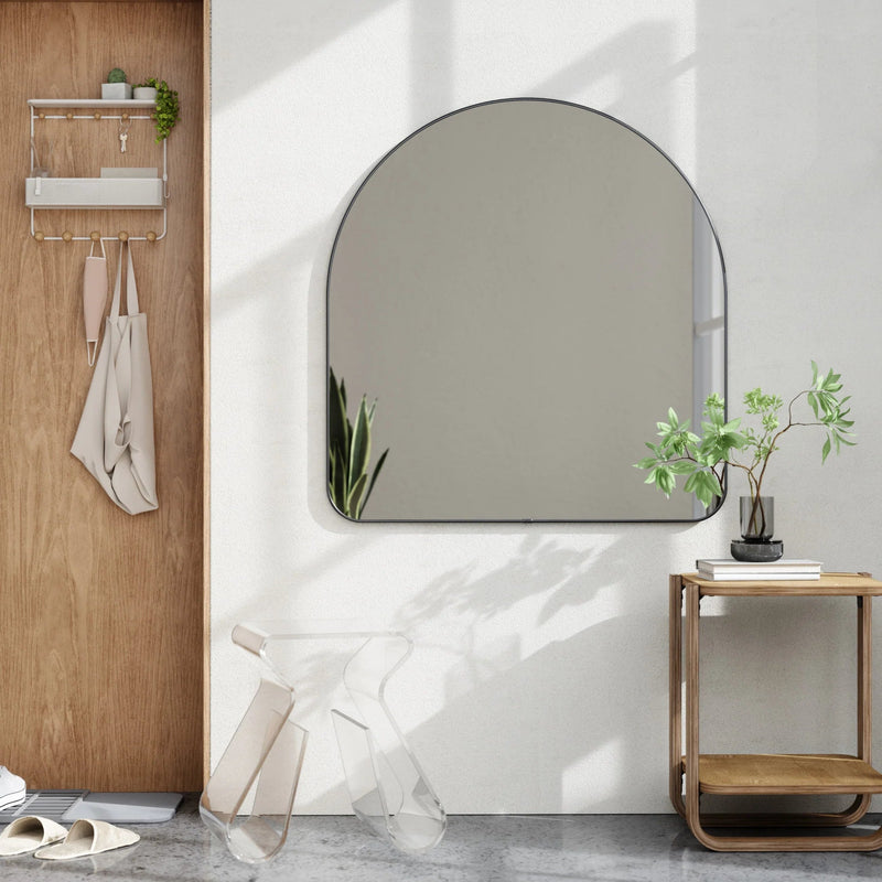 Hubba Arched Wall Mirror - Umbra Mirrors - Brass - HORNE