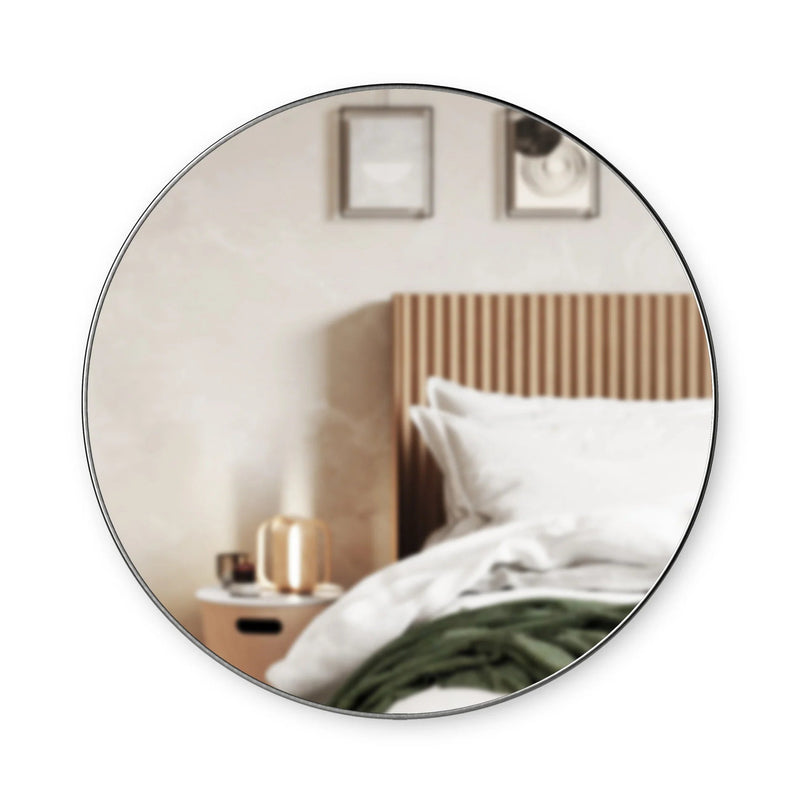 Hubba Wall Mirror - Umbra Mirrors - Brass - HORNE