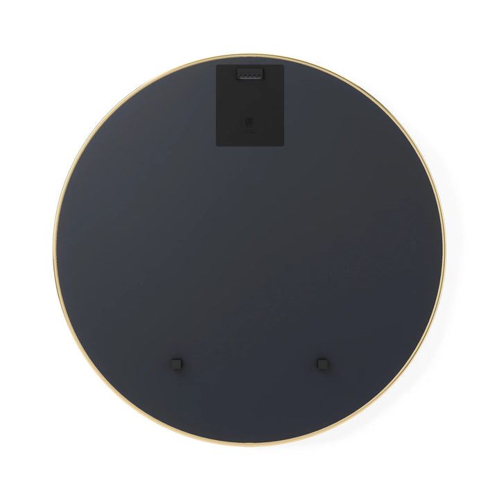 Hubba Wall Mirror - Umbra Mirrors - Brass - HORNE