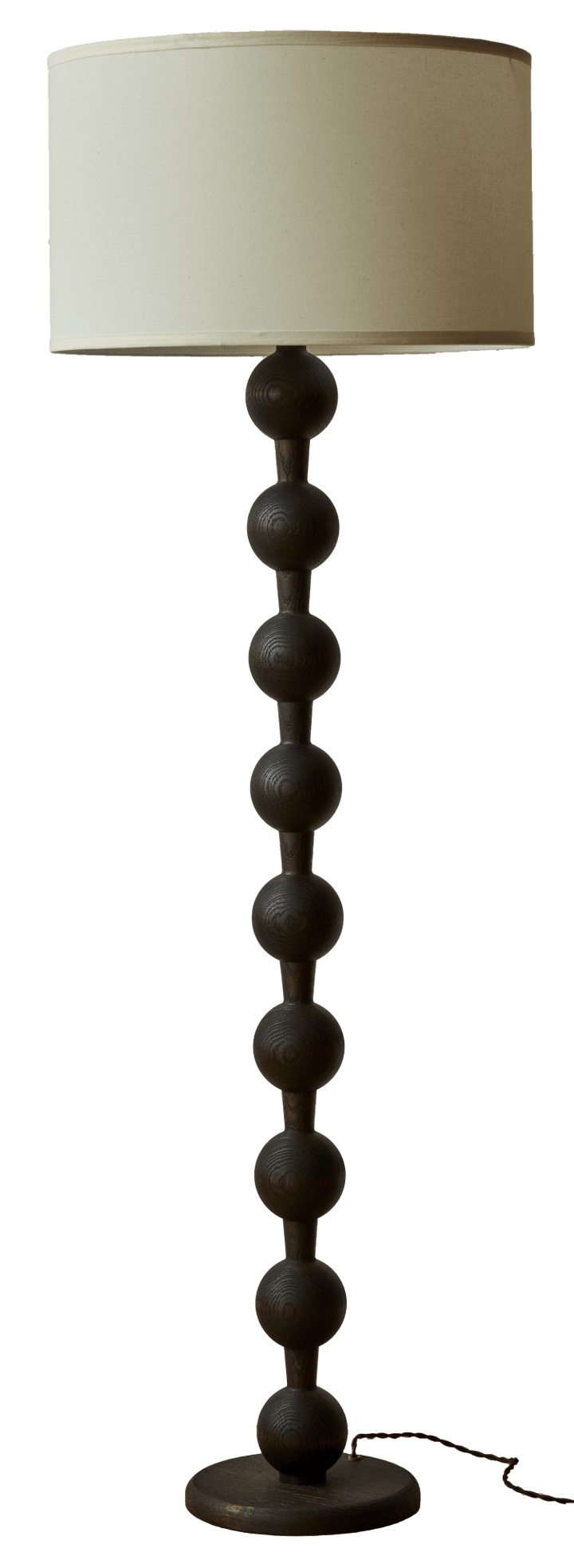 Hugo Barbell Floor Lamp - Lostine - Floor Lamps - Dark Wash - Ivory - HORNE