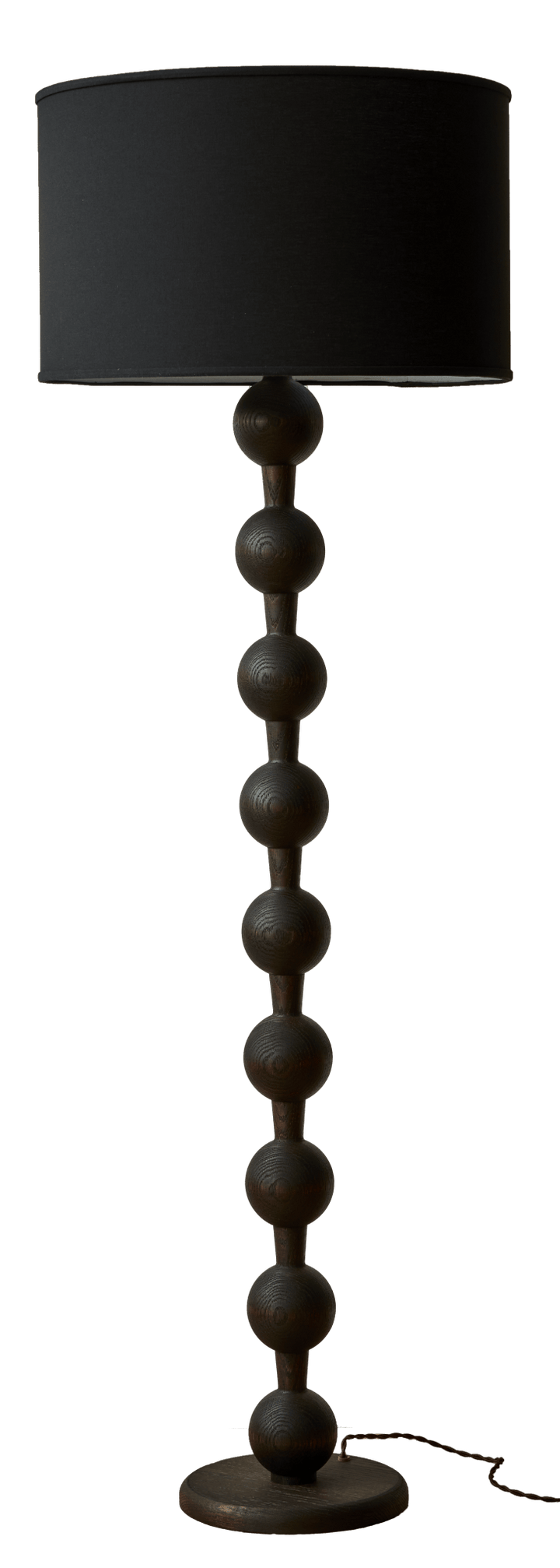 Hugo Barbell Floor Lamp - Lostine - Floor Lamps - Dark Wash - Black - HORNE
