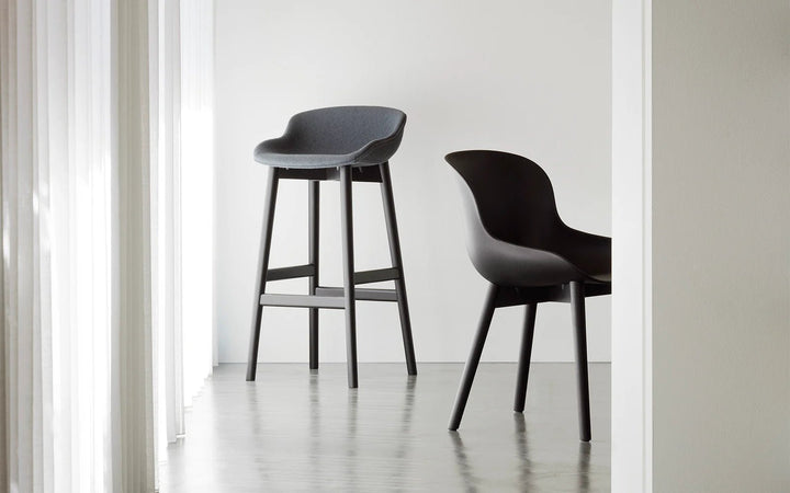 Hyg Barstool 65 cm Wood - Normann Copenhagen Barstools - Hyg Barstool 65 cm Oak - Sand - HORNE