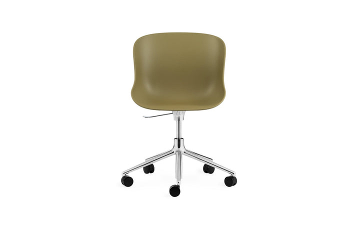 Hyg Chair Swivel 5W Gas Lift - Normann Copenhagen Swivel Chairs - Hyg Chair Swivel 5W Gas Lift Alu - Sand - HORNE