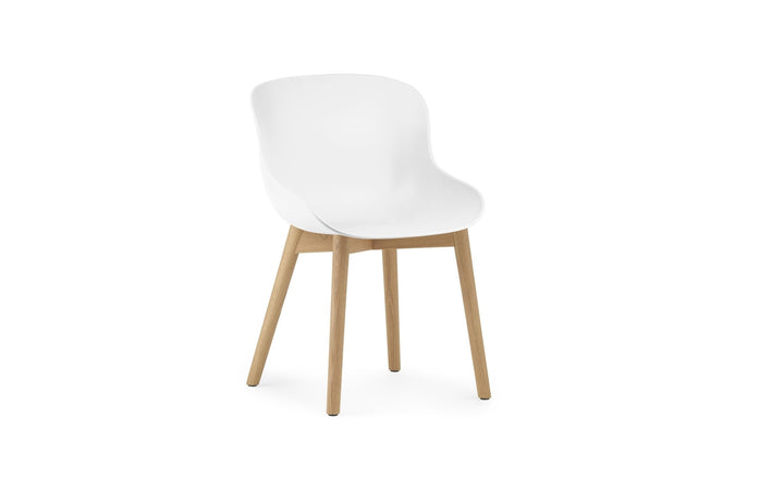Hyg Chair Wood - Normann Copenhagen Dining Chairs - Hyg Chair Oak - White - HORNE