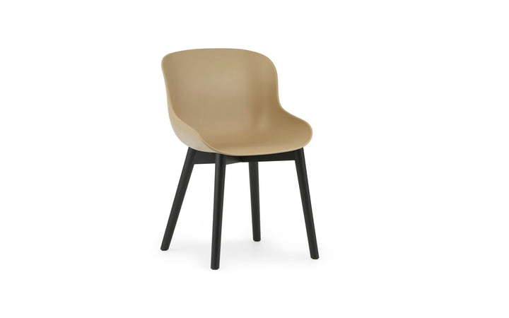 Hyg Chair Wood - Normann Copenhagen Dining Chairs - Hyg Chair Black Oak - Sand - HORNE