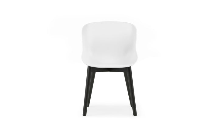 Hyg Chair Wood - Normann Copenhagen Dining Chairs - Hyg Chair Black Oak - White - HORNE