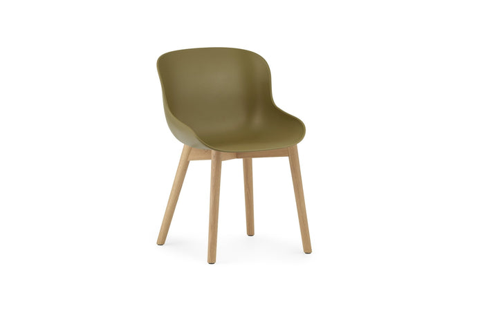 Hyg Chair Wood - Normann Copenhagen Dining Chairs - Hyg Chair Oak - Olive - HORNE