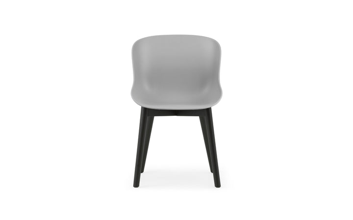 Hyg Chair Wood - Normann Copenhagen Dining Chairs - Hyg Chair Black Oak - Grey - HORNE