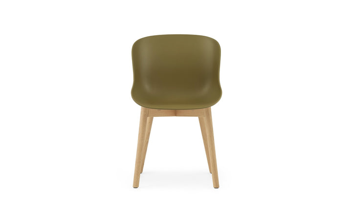 Hyg Chair Wood - Normann Copenhagen Dining Chairs - Hyg Chair Oak - Olive - HORNE