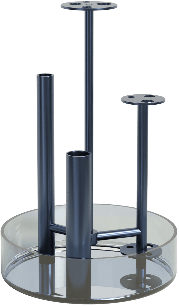 Ikeru Vase - Fritz Hansen Vases - High - Dusk blue - HORNE