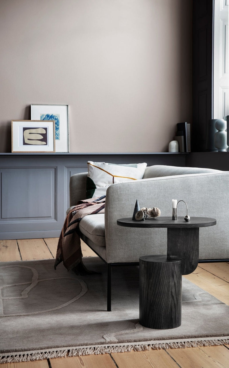 Insert Side Table - Ferm Living Side Tables  - Black Stained - HORNE