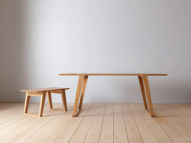 Isometric Bench - Black Walnut - Kalon Studios Stools + Benches + Ottomans - Small - HORNE