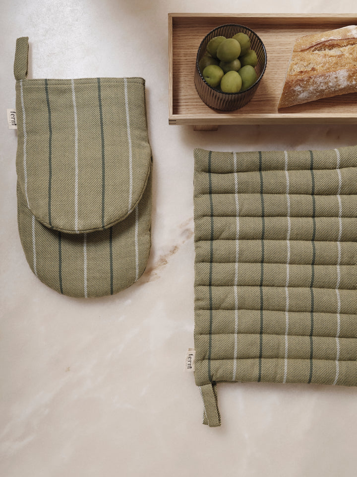Ito Pot Holder - Set of 2 - Ferm Living - Kitchen Tools - Seaweed - HORNE
