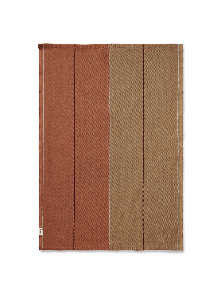 Ito Tea Towel - Set of 2 - Ferm Living - Kitchen + Table Linens - Seaweed - HORNE