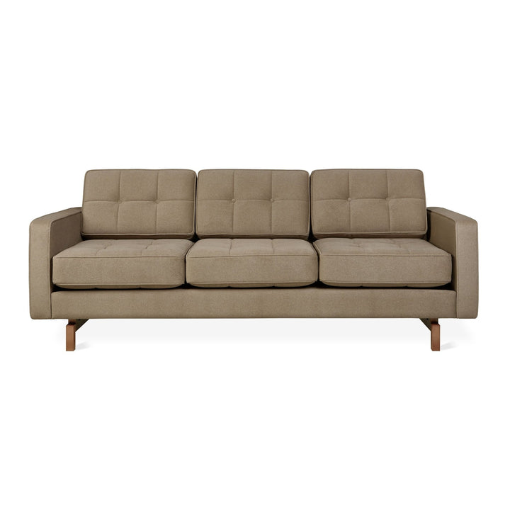 Jane 2 Sofa - Gus* Modern - Sofas - Merino Mocha - Walnut - HORNE