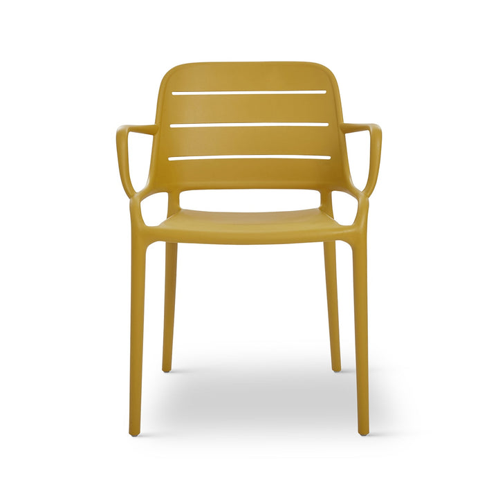 Jasper Outdoor Stacking Armchair - Set of 4 - Urbia Chairs - Ginger - HORNE